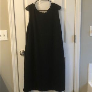 NWT tommy hilfiger black sleeveless shift dress